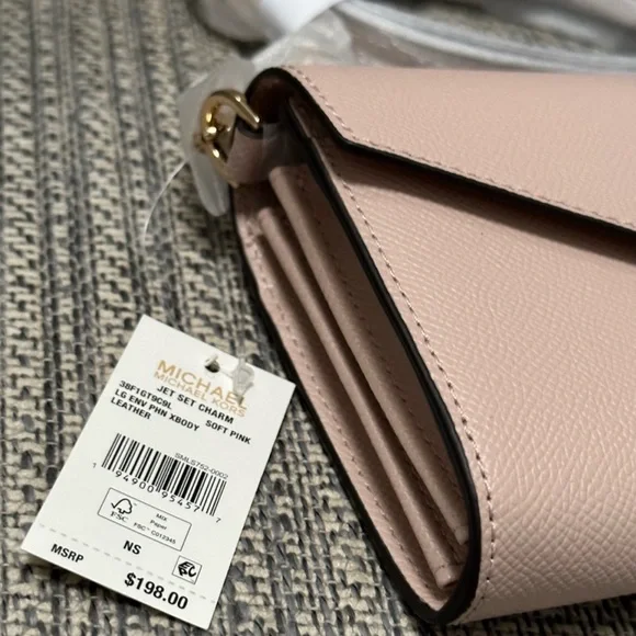 NEW MICHAEL Michael Kors Jet Set Charm Crossbody